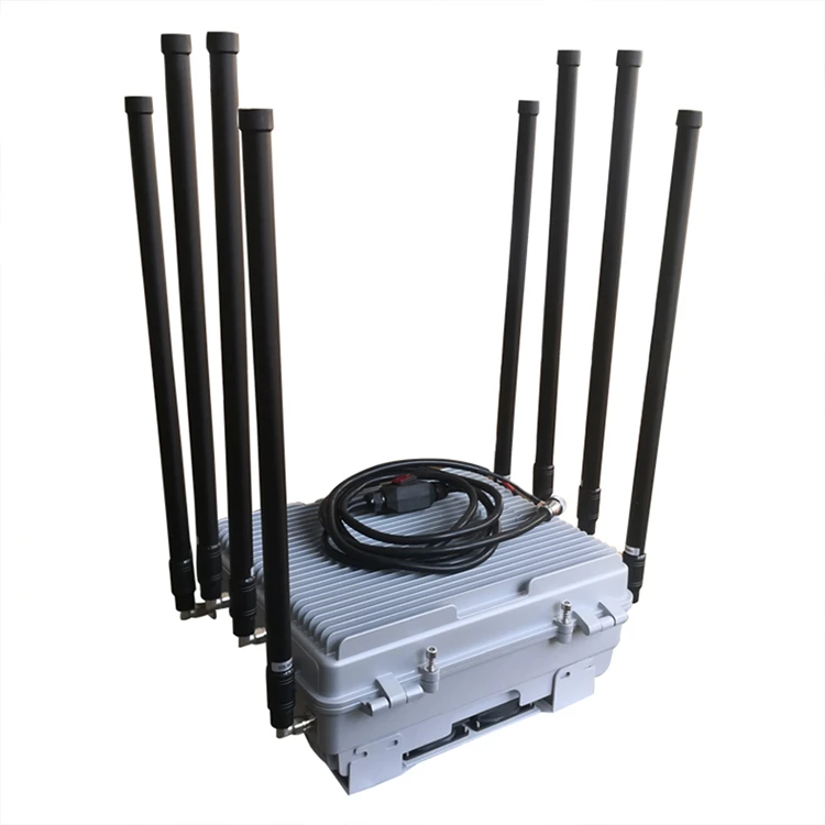 8 Antennas High Power Vehicle Mount Anti Drone System